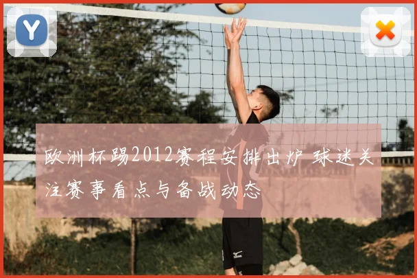 欧洲杯踢2012赛程安排出炉 球迷关注赛事看点与备战动态
